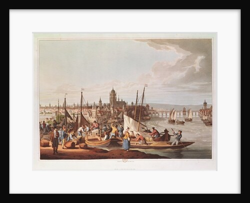 View of Frankfurt, 1814 by German School