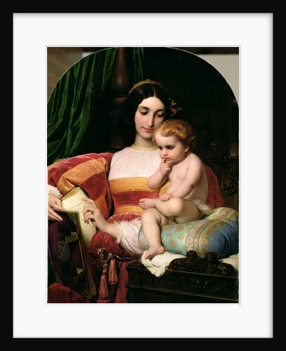 The Childhood of Pico della Mirandola 1842 by Hippolyte Delaroche