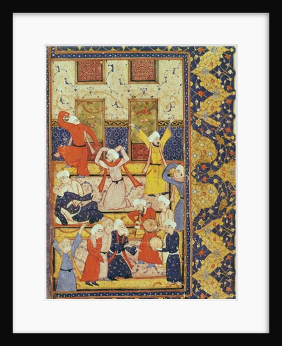 Fol.5r Initiation dance by School Persian