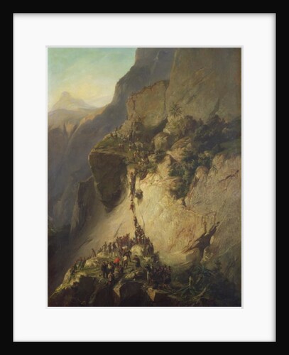 The Taking of Fort Fautuhua, Tahiti, 17th December 1846 by Charles Giraud