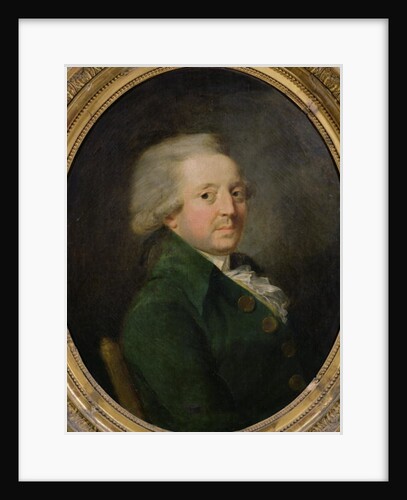 Portrait of Marie-Jean-Antoine-Nicolas de Caritat Marquis of Condorcet by Jean Baptiste Greuze