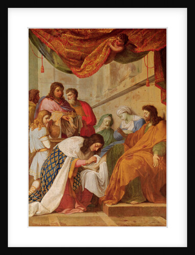 St. Louis Healing the Sick by Eustache Le Sueur