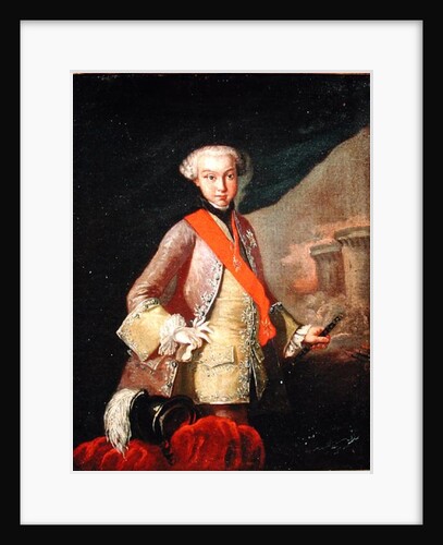 Portrait of Louis Antoine Henri de Bourbon Conde Duke of Enghien by French School