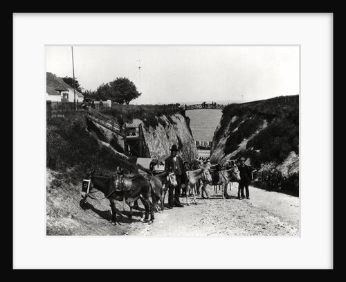 Newgate Gap, Margate, c.1900 by French Photographer