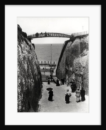 Newgate Gap, Margate, c.1900 by French Photographer