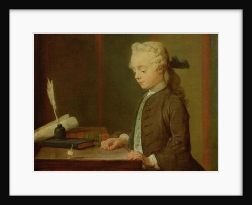 Child with a Teetotum, 1738 by Jean-Baptiste Simeon Chardin