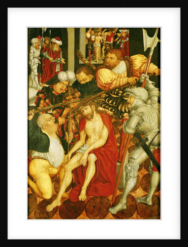 The Mocking of Christ by Lucas The Elder Cranach