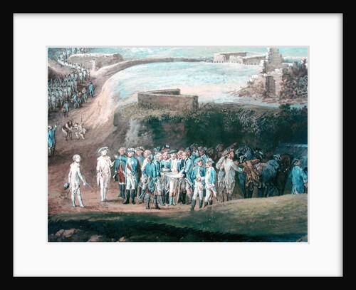 The Siege of Yorktown, 1st-17th October 1781 by Louis Nicolas van Blarenberghe