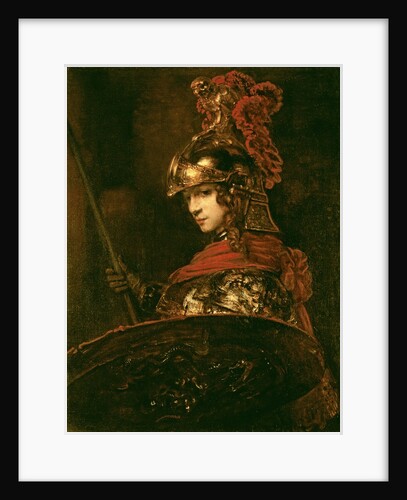 Pallas Athena or, Armoured Figure, 1664-65 by Rembrandt Harmensz. van Rijn