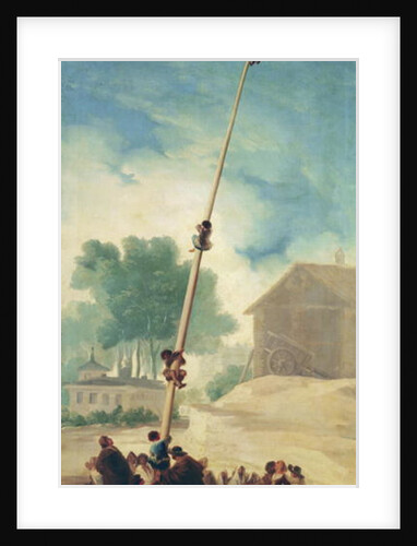 The Greasy Pole, 1787 by Francisco Jose de Goya y Lucientes