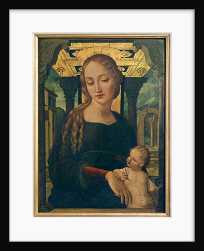 Virgin and Child by Spanish School