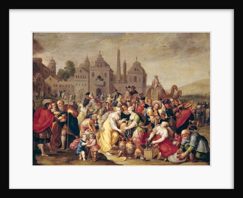 The Exodus or The Vases of the Egyptians by Frans II the Younger Francken