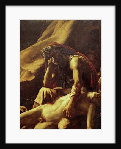 The Raft of the Medusa, detail of an old man, 1819 by Theodore Gericault