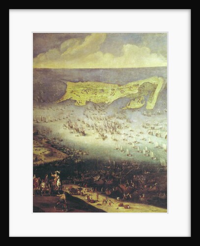 The Lifting of the Siege of the Ile de Re, 8th November 1627 by French School