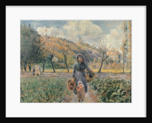 In the Garden by Camille Pissarro