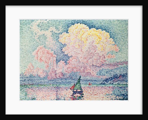 Antibes, the Pink Cloud, 1916 by Paul Signac