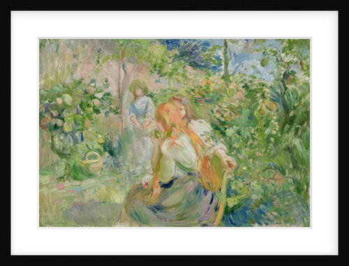 In the Garden at Roche-Plate, 1894 by Berthe Morisot