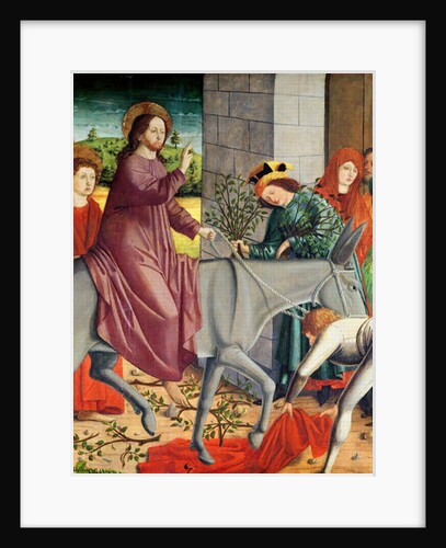 The Entry of Christ into Jerusalem by Michael Pacher