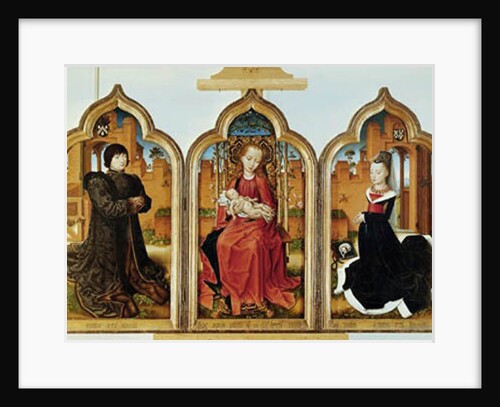 Triptych of Jean de Witte, 1473 by Flemish School