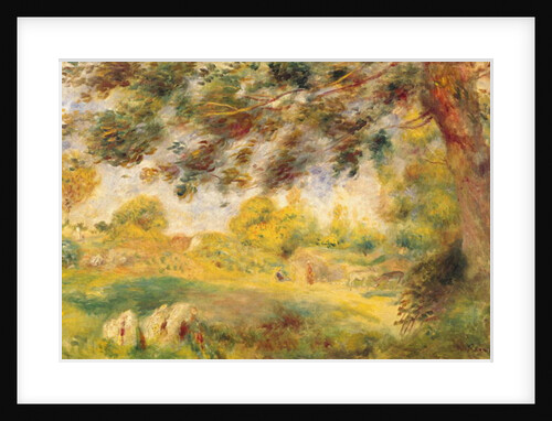 Spring Landscape by Pierre Auguste Renoir