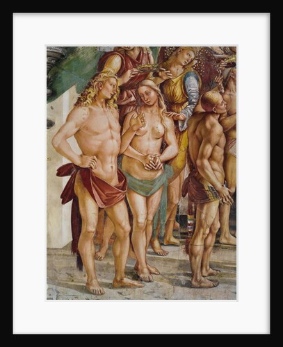 Couple crowned by an angel by Luca Signorelli