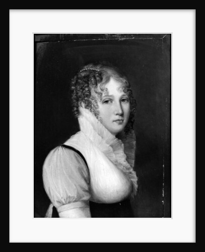 Self Portrait by Delphine de Marquise de Custine Sabran