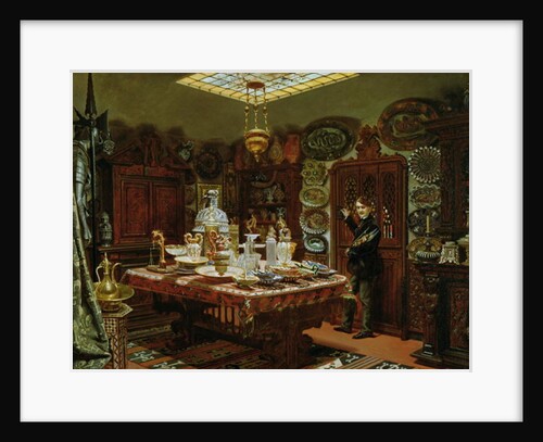 Interior of Monsieur Sauvageot's Collection Room, 1856 by Arthur Henri Roberts