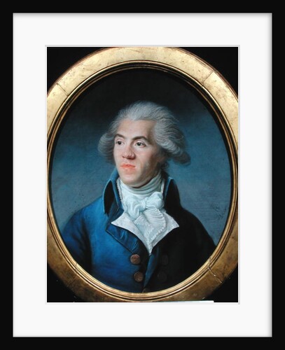 Portrait presumed to be Antoine Barnave 1791 by Joseph Boze