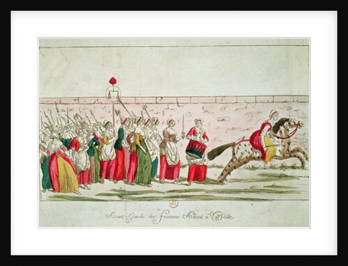 March of the Women on Versailles, 5th October 1789 by French School