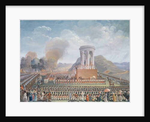 Festival of the Federation, 14th July 1790 by Jean Alexis Cornu