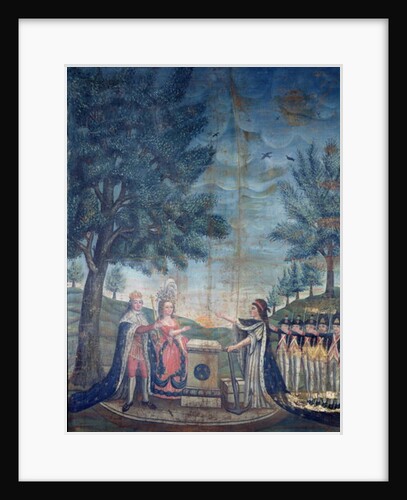 Oath of the King, the Queen, the Nation and the National Guard at the Festival of the Federation, 14th July 1790 by Dubois