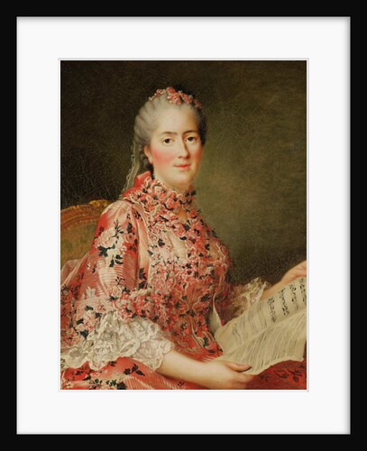 Portrait of Victoire of France by Jean-Marc Nattier