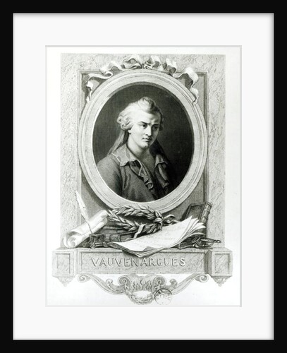 Luc de Clapiers Marquis of Vauvenargues by Charles Amedee Colin