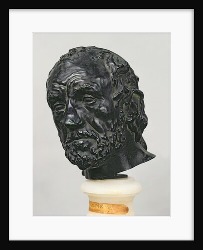 Man with a Broken Nose, 1865 by Auguste Rodin