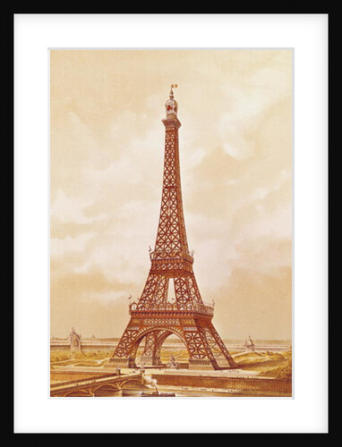 The Eiffel Tower, 1889 by French School