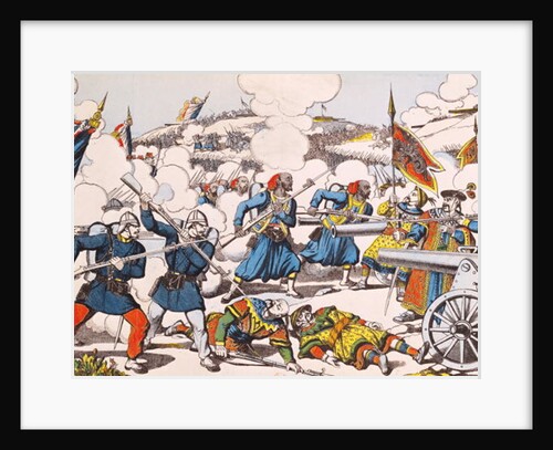 The Siege of Lang-Son, 13th February 1885 by French School
