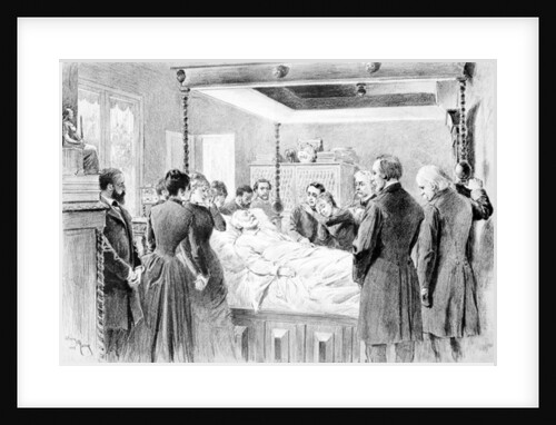 The Last Moments of Victor Hugo 22nd May 1885 by Nadar