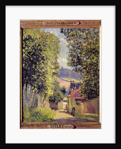 A Road in Louveciennes, 1883 by Alfred Sisley