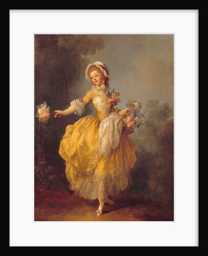 Dancer with a Bouquet by Jean-Frederic Schall