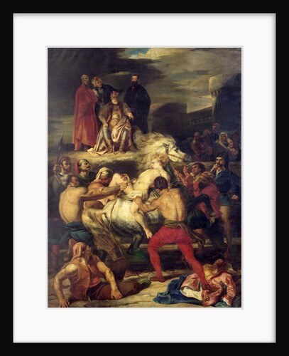 Mazeppa, 1827 by Louis Boulanger