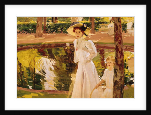 The Garden, 1913 by Joaquin Sorolla y Bastida