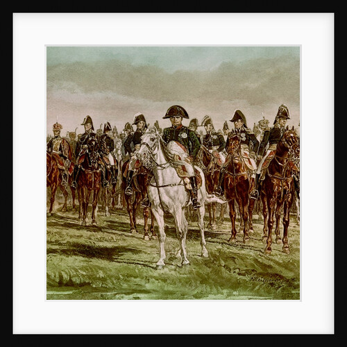 Napoleon I and his Staff, c.1860 by Jean-Louis Ernest Meissonier