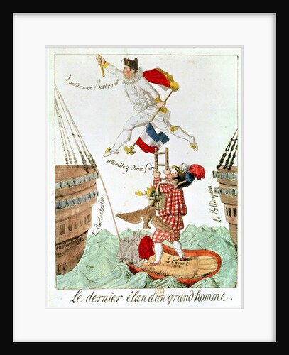 The Last Leap of a Great Man, 1815 by French School