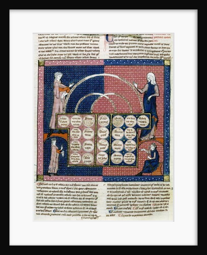 Ms 360 fol.262v Tree of Consanguinity by French School