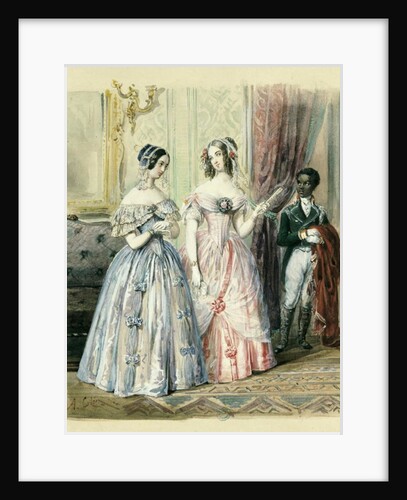 Leaving for the Ball, 1830-48 by Alexandre Colin