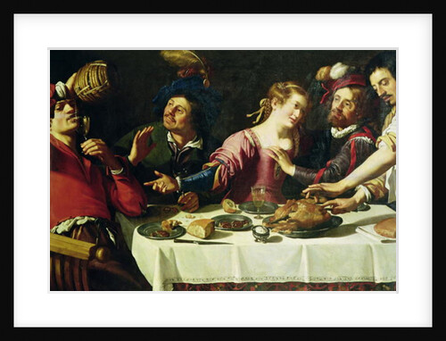 The Meal by Theodor Rombouts