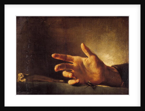 Study of a Hand by Theodore (attr. to) Gericault
