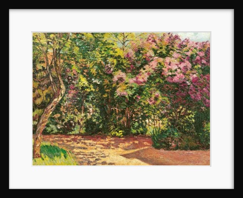 Lilac, the Artist's Garden by Jean Baptiste Armand Guillaumin