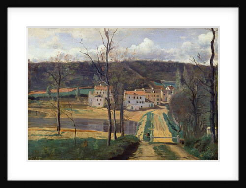Ville-d'Avray, c.1820 by Jean Baptiste Camille Corot