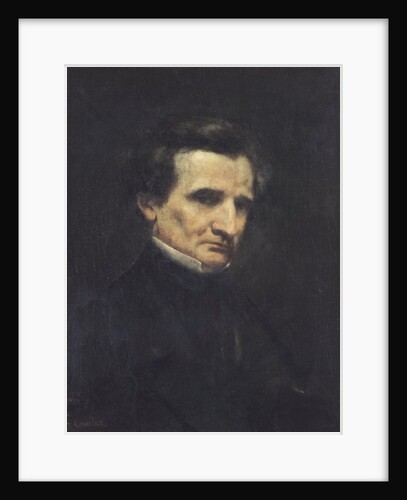 Hector Berlioz 1850 by Gustave Courbet